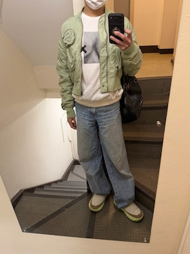 「SHEEN（シーン）のアイテム」を使った、JUNさん（メンズ・167cm）の冬コーディネート