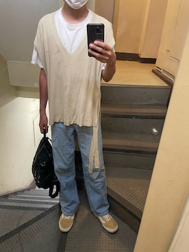 「FOREVER 21（フォーエバー トゥエンティーワン）のアイテム（トップス）」を使った、JUNさん（メンズ・167cm）の秋コーディネート