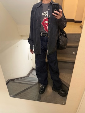 「SHEEN（シーン）のアイテム」を使った、JUNさん（メンズ・167cm）の春コーディネート