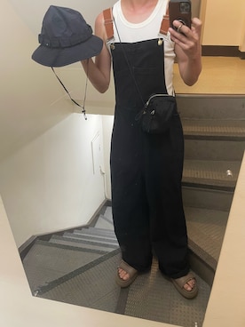 「アイテム（バッグ）」を使った、JUNさん（メンズ・167cm・30代）の夏コーディネート