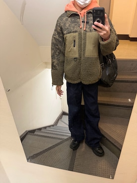 「H&M（エイチ・アンド・エム）のアイテム（ジャケット/アウター）」を使った、JUNさん（メンズ・167cm）の春コーディネート