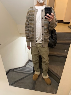 「アイテム（その他シューズ）」を使った、JUNさん（メンズ・167cm）の秋コーディネート