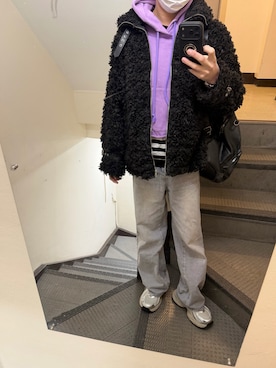 「SHEEN（シーン）のアイテム」を使った、JUNさん（メンズ・167cm）の冬コーディネート