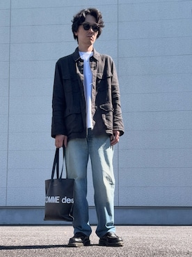 「MM6 Maison Margiela（ｴﾑｴﾑｼｯｸｽ ﾒｿﾞﾝ ﾏﾙｼﾞｪﾗ）のアイテム」を使った、M.Wさん（メンズ・175cm）の秋コーディネート