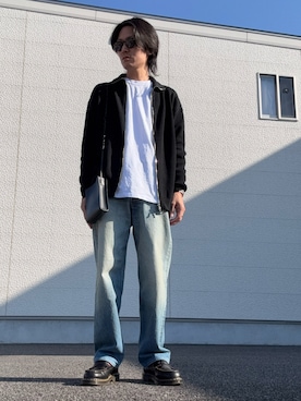 「アイテム（その他シューズ）」を使った、M.Wさん（メンズ・175cm）の秋コーディネート