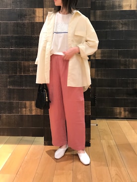 「TIDEWAY（タイドウェイ）のアイテム」を使った、mdt7さん（レディース・164cm）の夏コーディネート