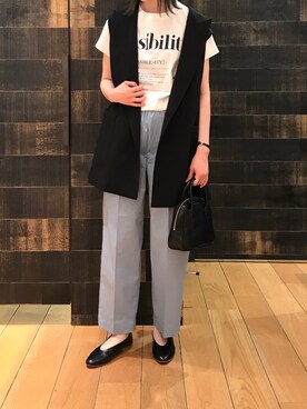「TIDEWAY（タイドウェイ）のアイテム」を使った、mdt7さん（レディース・164cm）の春コーディネート