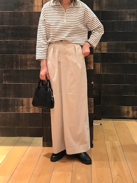 「TIDEWAY（タイドウェイ）のアイテム」を使った、mdt7さん（レディース・164cm）の春コーディネート