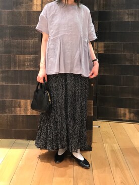 「TIDEWAY（タイドウェイ）のアイテム」を使った、mdt7さん（レディース・164cm）の夏コーディネート
