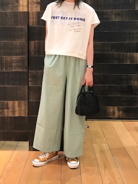 「TIDEWAY（タイドウェイ）のアイテム」を使った、mdt7さん（レディース・164cm）の夏コーディネート