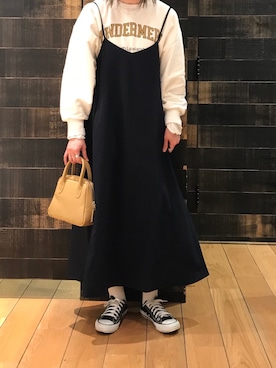 「TIDEWAY（タイドウェイ）のアイテム」を使った、mdt7さん（レディース・164cm）の春コーディネート