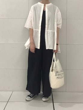 「コンビネゾン」｜mdt7さん（レディース・164cm）の夏コーディネート