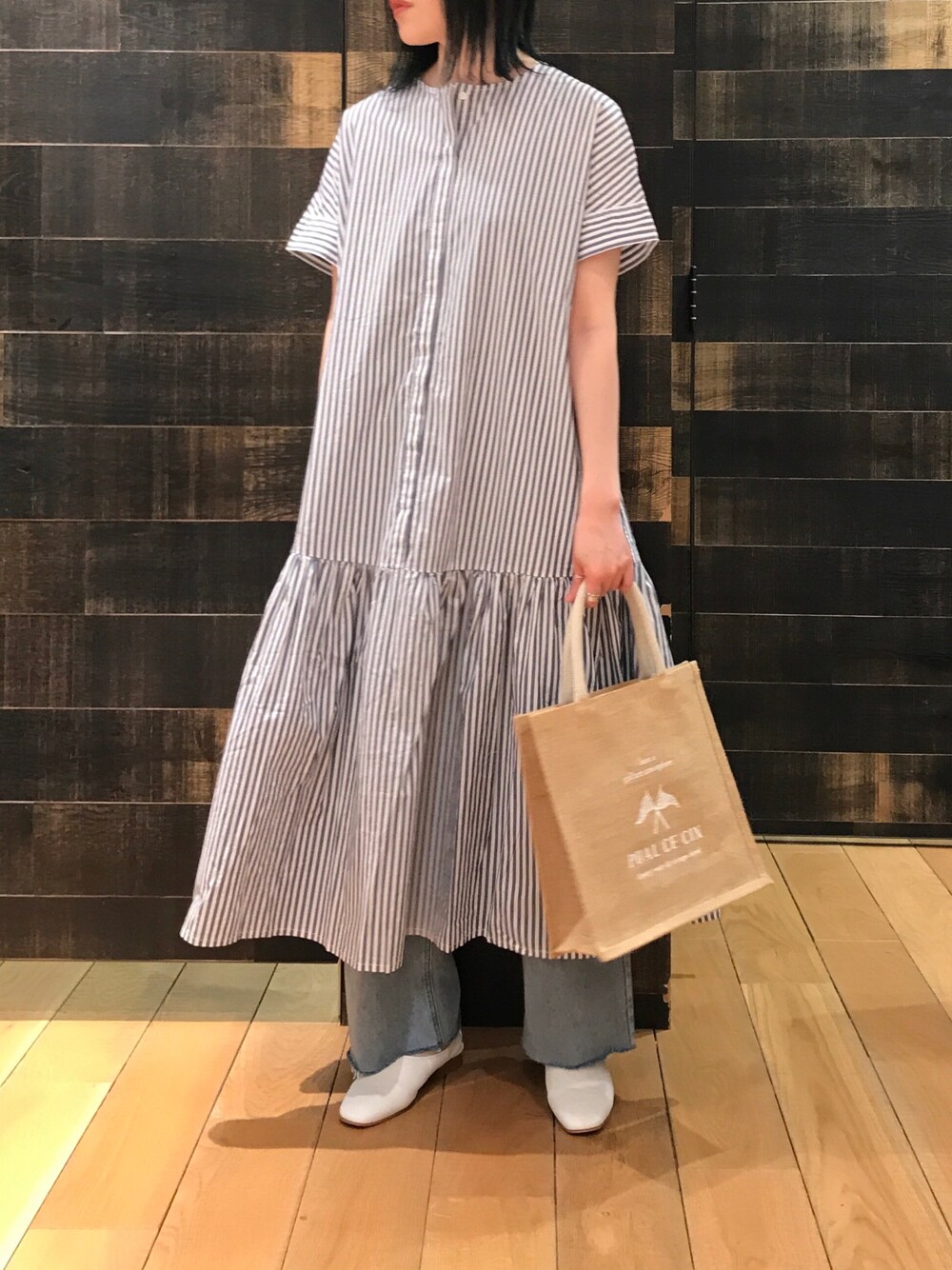 PUAL CE CIN（ピュアルセシン）の「タイプライター先染め