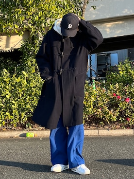 「UNIQLO+J」｜kakeruさん（メンズ・170cm・20代）の冬コーディネート
