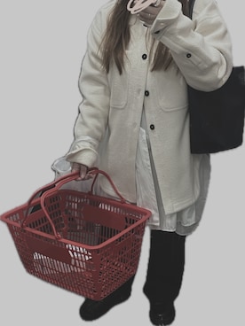 「アイテム（テーラードジャケット）」を使った、natsumiさん（レディース・148cm）の冬コーディネート