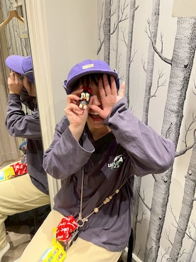 「Freada（フリーダ）のアイテム」を使った、ぴよこさん（レディース・154cm）の冬コーディネート