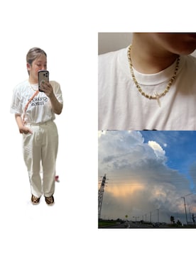 ぴよこさん(レディース・154cm)の夏コーディネート