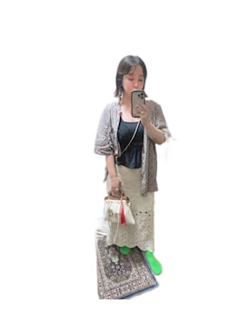 ぴよこさん（レディース・154cm）の夏コーディネート