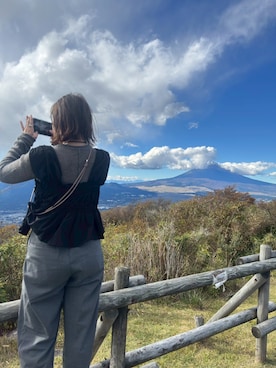 ぴよこさん(レディース・154cm)の秋コーディネート