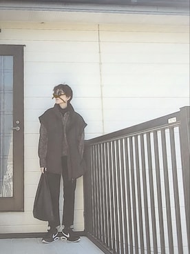 「サークルバッグ」｜miminyさん（レディース・172cm）の冬コーディネート