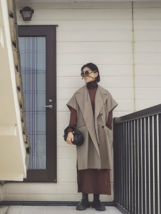 メゾンスペシャルMaisonSpecialハイカウントオーバージレトレンチコート MAISON SPECIAL（メゾンスペシャル）の「High Count Over Gilet