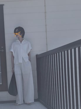 「rectangle（レクタングル）のアイテム」を使った、miminyさん（レディース・173cm）の夏コーディネート