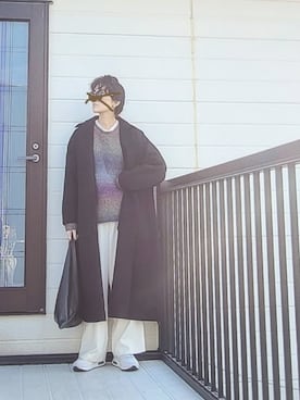 「サークルバッグ」｜miminyさん（レディース・172cm）の冬コーディネート