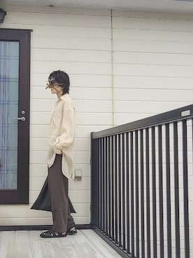 「サークルバッグ」｜miminyさん（レディース・172cm）の春コーディネート