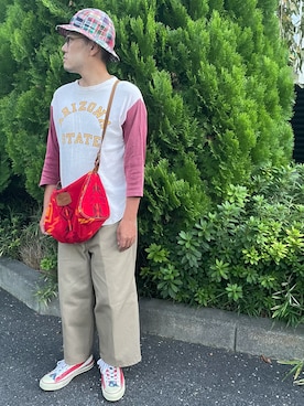 「星条旗」｜Mdskさん（メンズ・173cm）の秋コーディネート