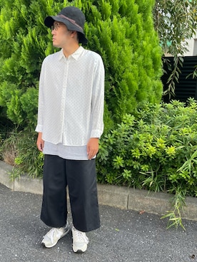 「Varde77（バルデセブンティセブン）のアイテム（帽子）」を使った、Mdskさん（メンズ・173cm）の秋コーディネート