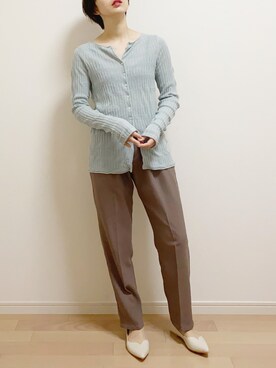 「apres jour（アプレジュール）のアイテム（パンツ）」を使った、mAy☆uMeさん（レディース・158cm）の夏コーディネート
