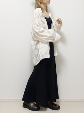 「JEANASIS（ジーナシス）のアイテム（キャミソール）」を使った、mAy☆uMeさん（レディース・158cm）の秋コーディネート