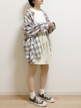 「Diosfront（ディオスフロント）のアイテム」を使った、mAy☆uMeさん（レディース・158cm）の秋コーディネート