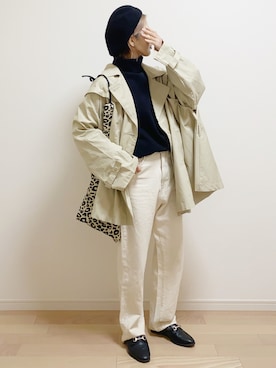 「mystic（ミスティック）のアイテム（ジャケット/アウター）」を使った、mAy☆uMeさん（レディース・158cm）の冬コーディネート