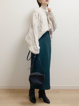 「URBAN RESEARCH Sonny Label（アーバンリサーチサニーレーベル）のアイテム（アクセサリー）」を使った、mAy☆uMeさん（レディース・158cm）の秋コーディネート
