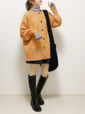 「shiki tokyo（シキトウキョウ）のアイテム」を使った、mAy☆uMeさん（レディース・158cm）の冬コーディネート