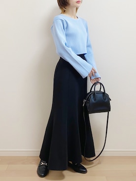 「FREAK'S STORE（フリークスストア）の【WEB限定】ビットローファー（ローファー）」を使った、mAy☆uMeさん（レディース・158cm）の春コーディネート
