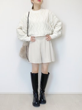 mAy☆uMeさん（レディース・158cm）の冬コーディネート