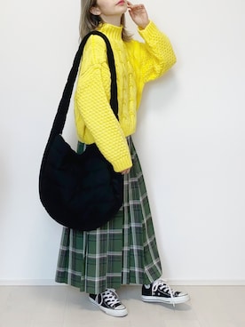 「shiki tokyo（シキトウキョウ）のアイテム」を使った、mAy☆uMeさん（レディース・158cm）の冬コーディネート
