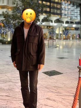 「Audience（オーディエンス）のアイテム」を使った、𝐂𝐡𝐞𝐞さん（メンズ・172cm）の冬コーディネート