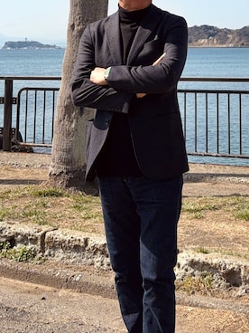 𝐂𝐡𝐞𝐞さん（メンズ・172cm）の春コーディネート