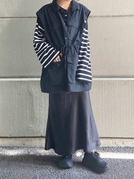 「M65」｜hiraさん（レディース・157cm）の秋コーディネート