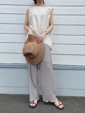 hiraさん（レディース・157cm）の夏コーディネート