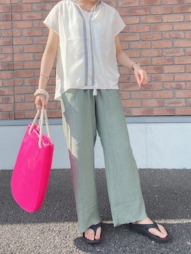 hiraさん(レディース・157cm)の夏コーディネート