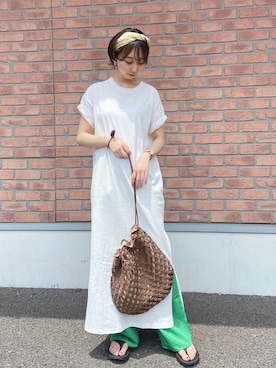 hiraさん（レディース・157cm）の夏コーディネート