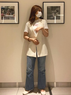 「chico_（チコ）のアイテム」を使った、miiさん（レディース・158cm）の夏コーディネート