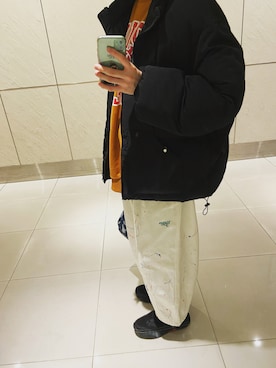 「いいね返し」｜「アイテム（ブルゾン）」を使った、takumhl913さん（メンズ・177cm）の冬コーディネート