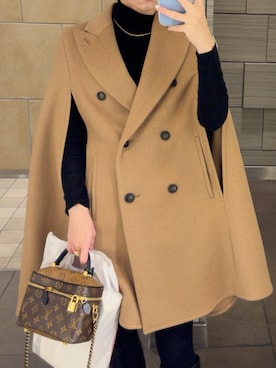 「Max Mara（マックスマーラ）のアイテム」を使った、0951870さん（レディース・158cm）の冬コーディネート