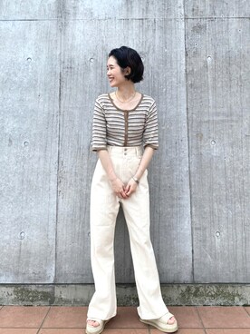 okazaki risaさん(レディース・157cm)の夏コーディネート