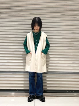 okazaki risaさん(レディース・157cm)の冬コーディネート